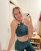 Gymshark | Adapt Butterfly Seamless Sports Bra - Winter Green